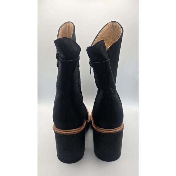 Oasis Society Lug Heeled Ankle Boot Ladies US Size 9 Medium - Picture 6 of 12